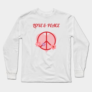 LOVE & PEACE Long Sleeve T-Shirt